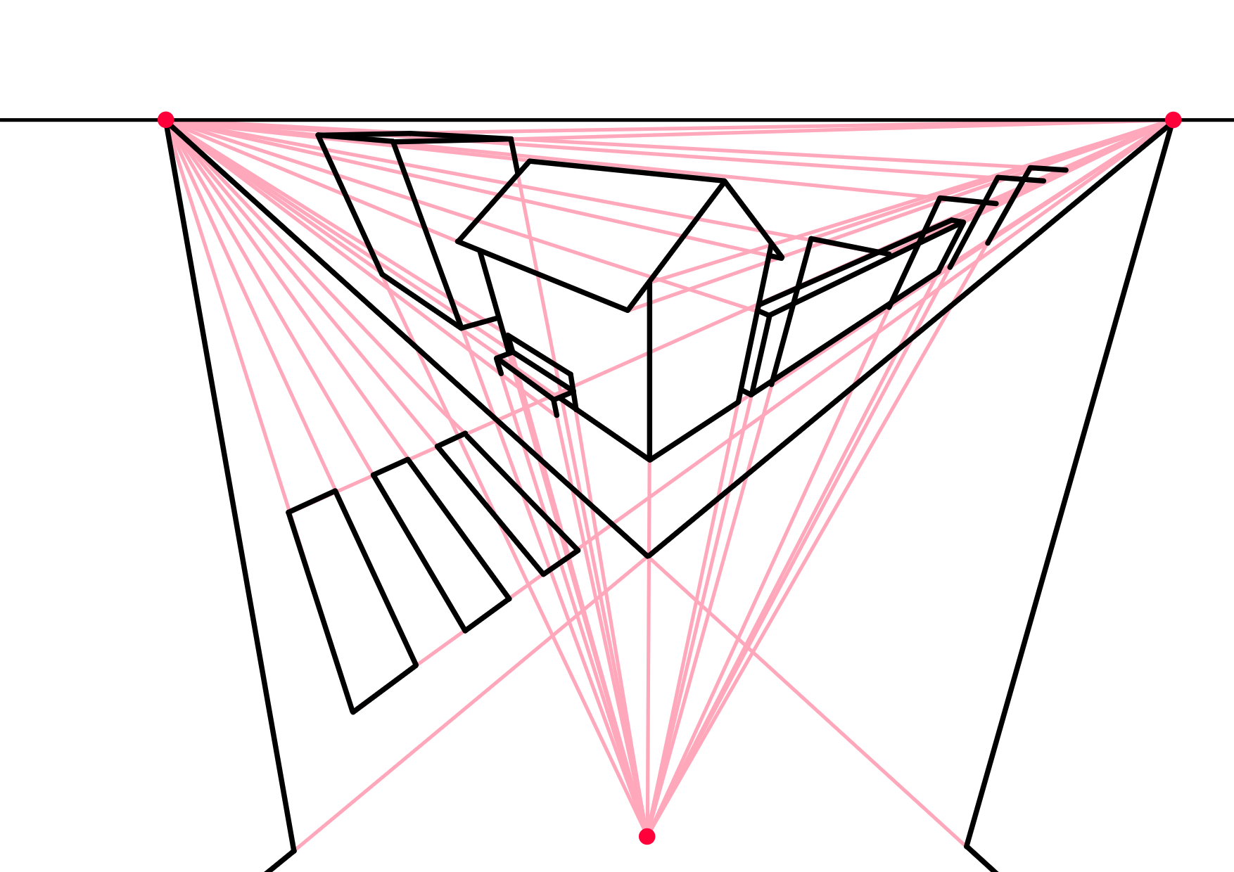 three point perspective